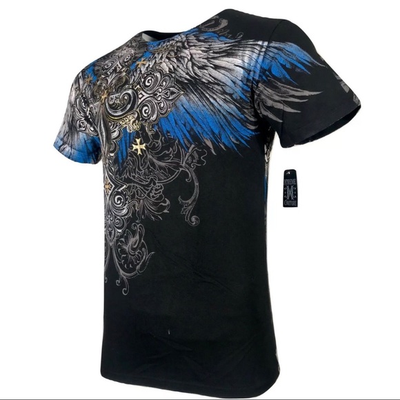 XTREME COUTURE by AFFLICTION Men T-Shirt ENSIGN - Picture 6 of 8